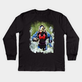 Master of Evil Kids Long Sleeve T-Shirt